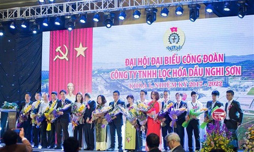 ĐẠI HỘI ĐẠI BIỂU CÔNG ĐOÀN CÔNG TY TNHH LỌC HÓA DẦU NGHI SƠN